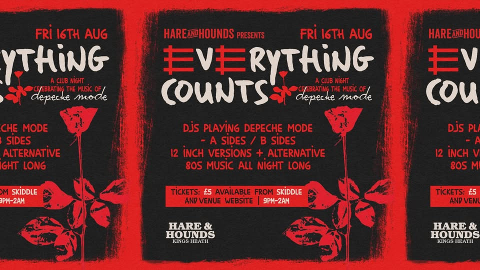 Everything Counts - Depeche Mode Club Night!