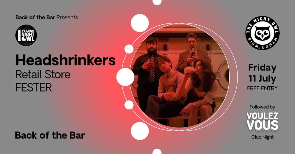 Back of the Bar: Headshrinkers, Retail Store & Fester