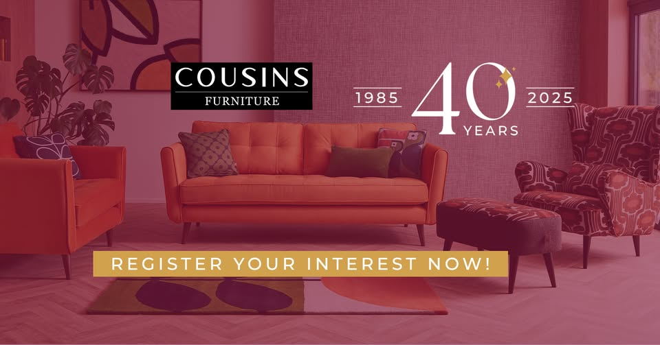 Cheers to 40 Years of Cousins Furniture at Birmingham