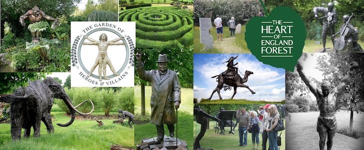 Garden of Heroes and Villains Fundraiser for the Heart of England Forest