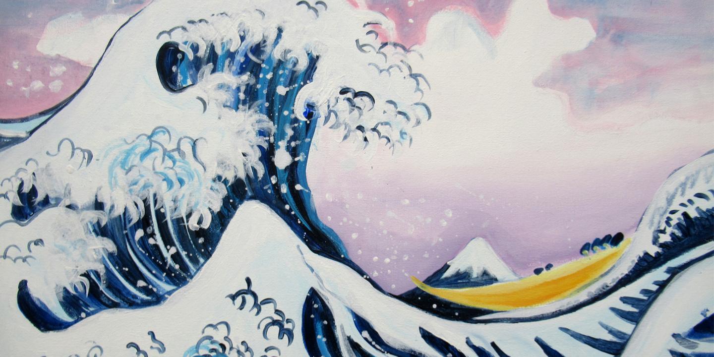 ALMOST SOLD OUT! Paint Hokusai's Great Wave, Birmingham