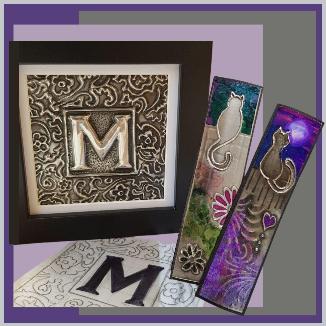 Decorative Pewter Letter and Bookmark Workshop