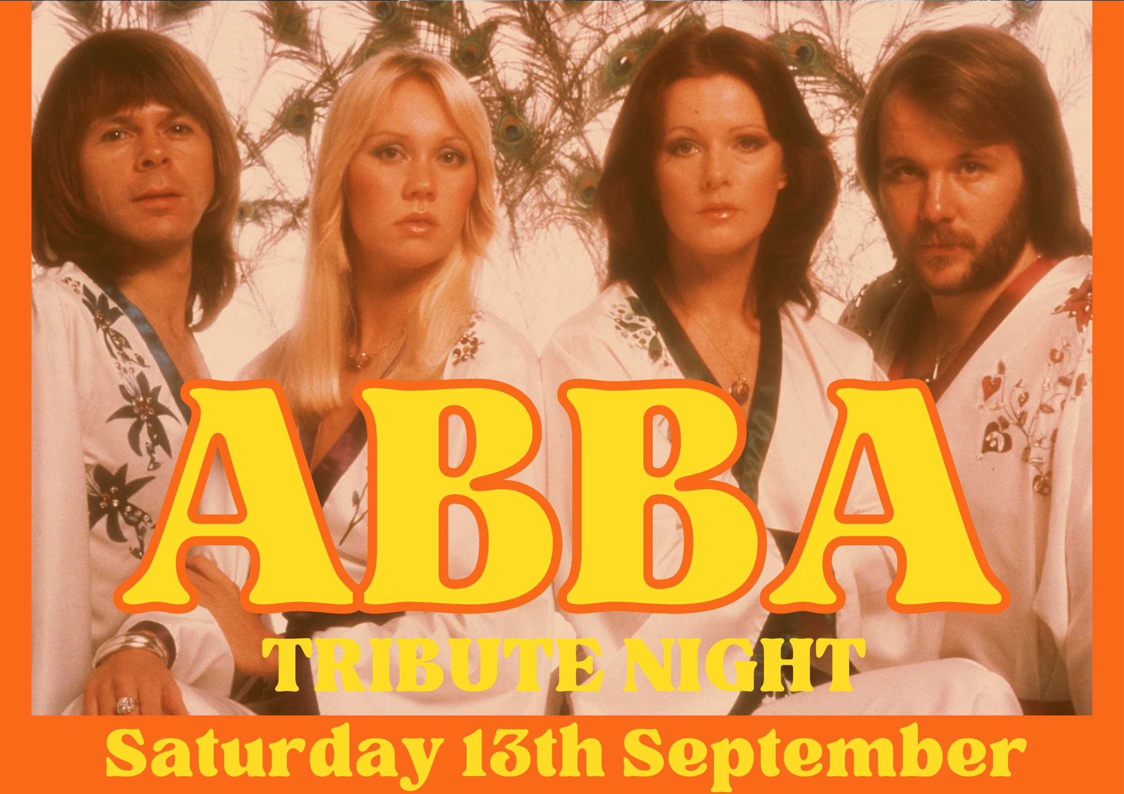 ABBA Tribute Night with 3 course meal & disco