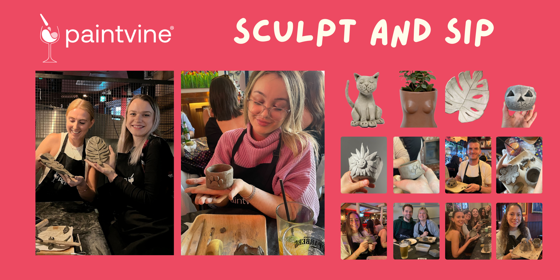 Sculpt and Sip | The Alchemist Brindleyplace