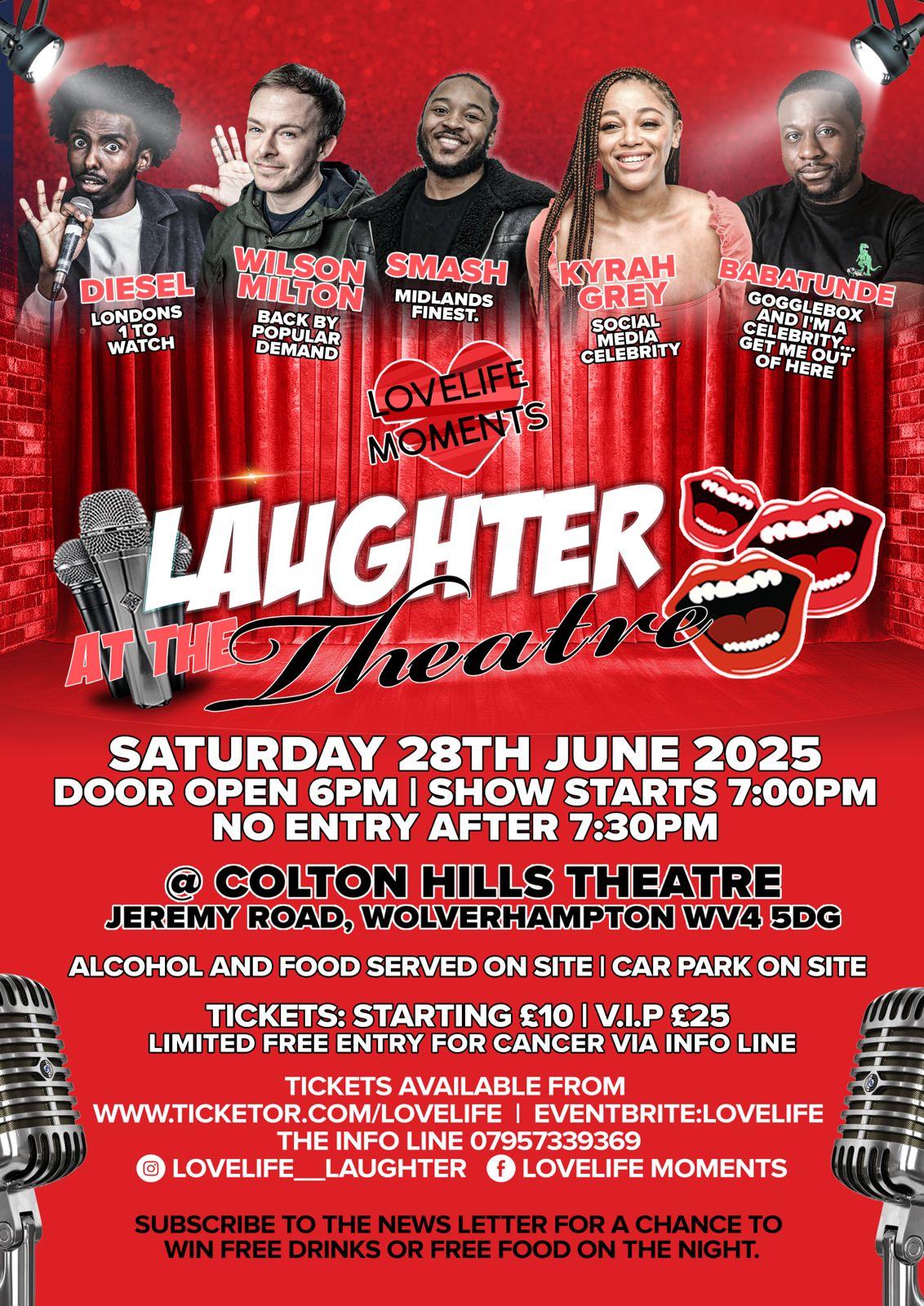 Lovelife Laughter Comedy show