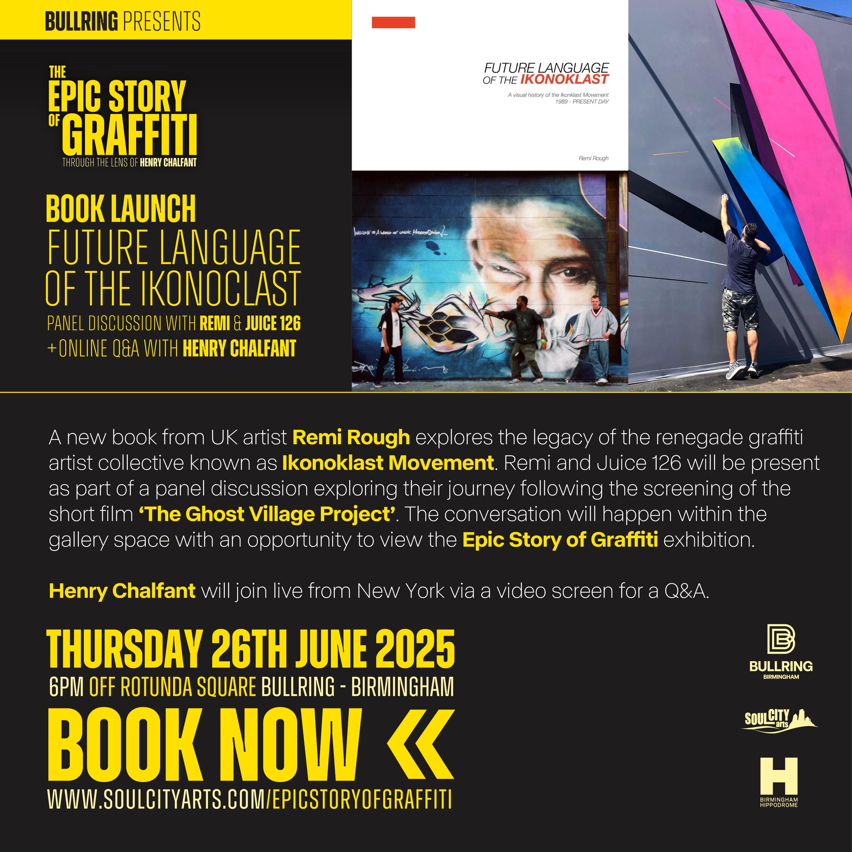 Book Launch: The Future Language of the Ikonoclast